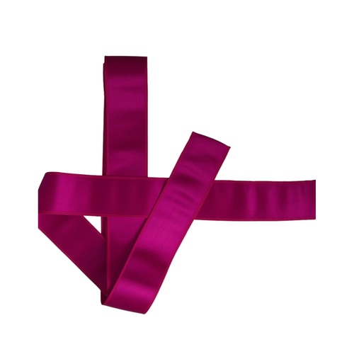 Dolce & Gabbana Women's Fuchsia Pink Silk Waist  Belt - 38 IT - Main Image