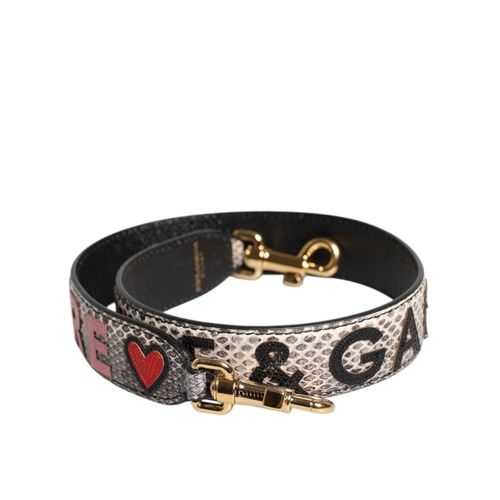 Dolce & Gabbana Women's Multicolor DG AMORE Patch Bag Shoulder Strap - One Size - Main Image