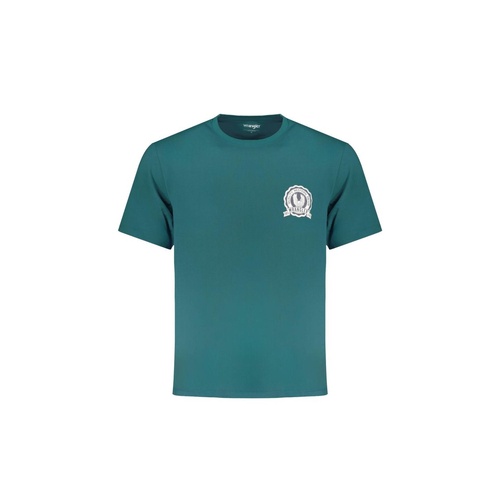Wrangler Men's Green Cotton T-Shirt - XL - Main Image