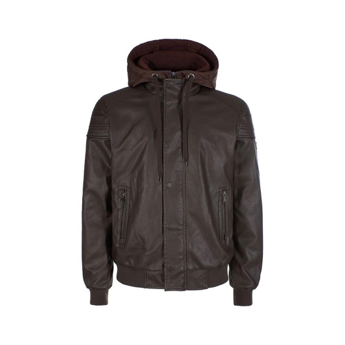 Yes Zee Men's Brown Polyethylene Jacket - XL - Main Image
