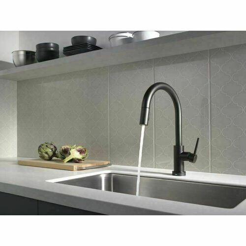 2023 Matte Black Pull out Kitchen tap Solid stainless steel PVD plated - Main Image