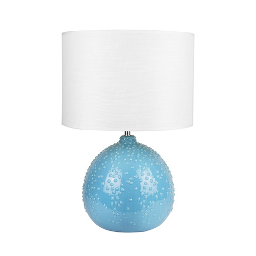 Boden Ceramic Table Lamp - Blue - Main Image