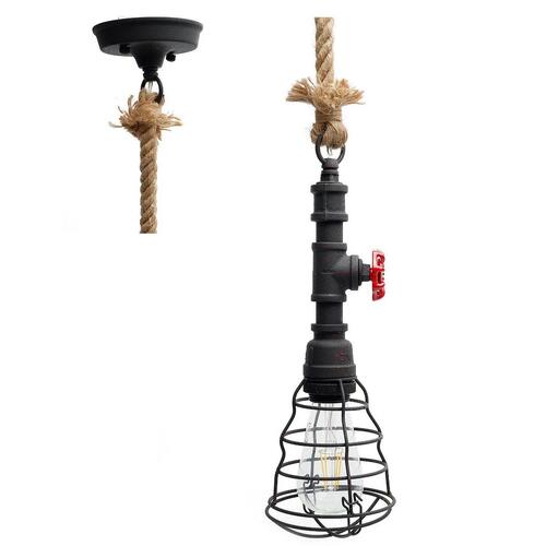 Vantage Pipe Pendant Light - Rusty - Main Image