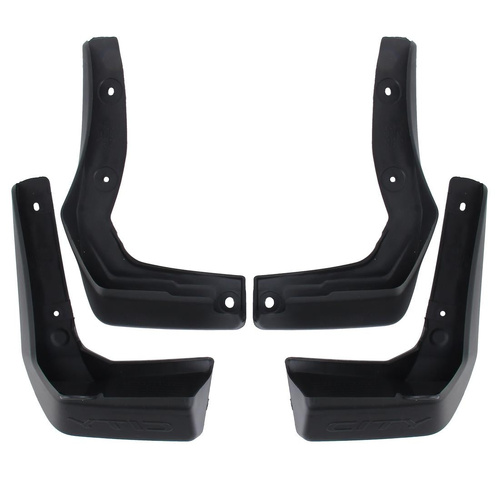 4 Pcs Car Auto Semi-Rigid Pvc Splash Flaps Fender Guard For Honda City 2015-2020 - Main Image