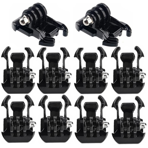 10-piece Strap Mount for Gopro Insta360 Dji Action Cameras - Main Image