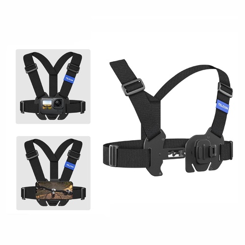 Action Camera Chest Strap Mount Belt - Main Image