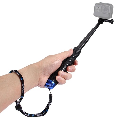 Extendable Monopod for Gopro and Other Action Cameras - 19-49cm - Main Image