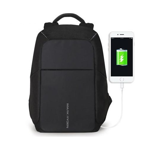 15-inch Multifunction Usb Charging Laptop Backpack for Men - Main Image