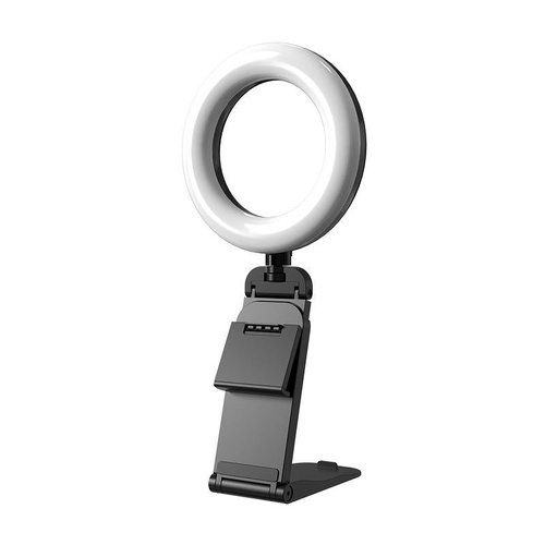 Desktop Ring Fill Light with Multi-function Bracket - 3000-6500k - Main Image