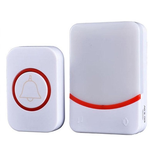 Wireless Doorbell With Remote Control And Flashing Light - Cmf1188-11 - Main Image