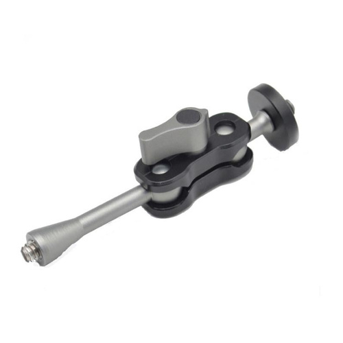 Yj Magic Arm Bracket Mount With 1 / 4 Inch Ball Head - Gun Gray - Main Image