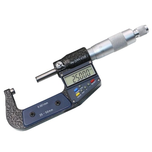 Electronic Digital Micrometer - 25-50mm 0.001mm Resolution - Main Image