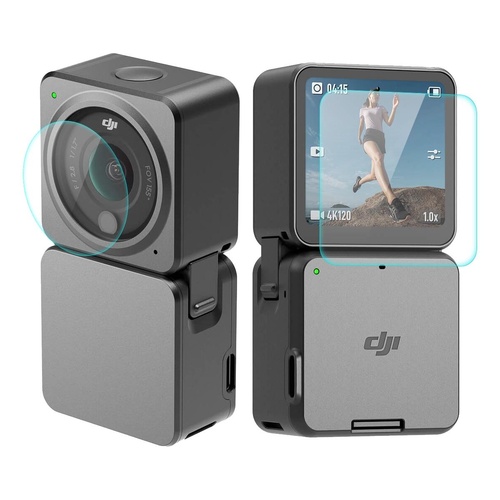 9h Tempered Glass Screen Film for Dji Action 2 Power Combo - 0.2mm - Main Image