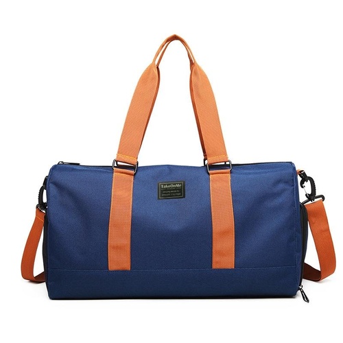 Blue Waterproof Gym Bag with Wet / Dry Separation - 9920 Blue - Main Image