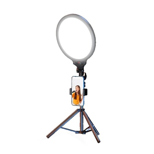 Full-screen Selfie Ring Light Tripod Set for Live Stream - 210cm Height - 55Cm Bracket - Main Image