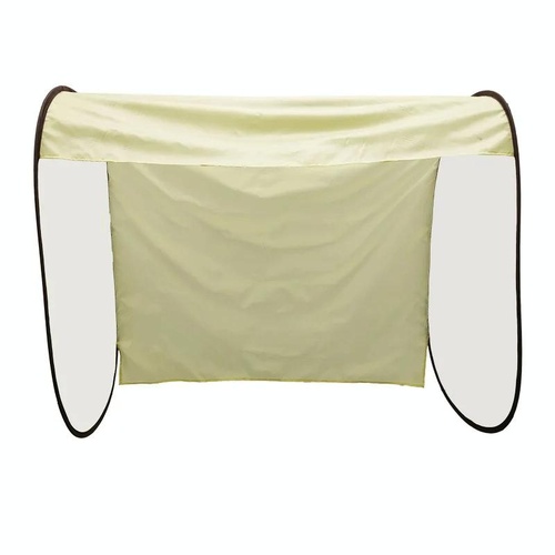 Beige Outdoor Clothes Drying Cover - Dustproof Rainproof Sun Protection - Beige - Main Image