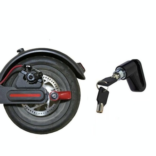 2-pack Electric Scooter Disc Brake Lock for Xiaomi Mijia M365 - Reinforced Anti-theft Accessory - Main Image