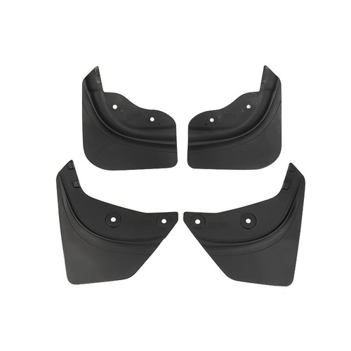 4Pcs / Set Splash Guards Matte Fender No Drilling Required Upgraded Pp Material - For Tesla Model Y - Main Image