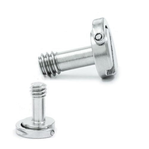 2-Pack D-Ring Camera Plate Mount With 1 / 4 Quick Release Screws - Main Image