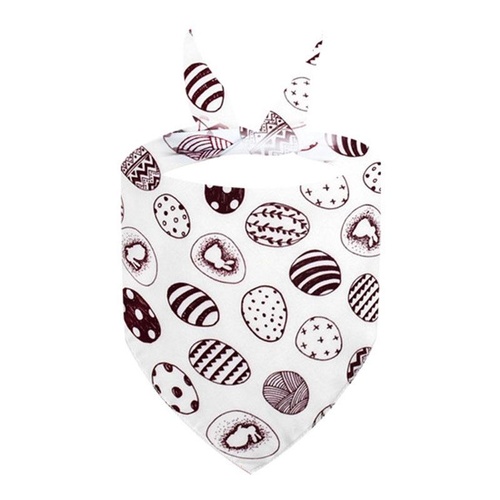 Cute Pet Triangle Towel Bib Cartoon Cats And Dogs Drool Towel Scarf - 11 - Main Image