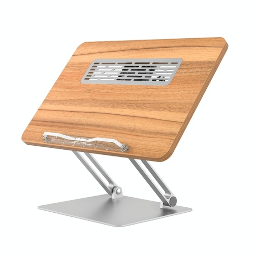Adjustable Folding Laptop Stand with Cooling Fan - Portable Tablet Holder - Main Image