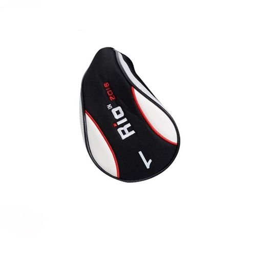 Black Red Wood Golf Head Cover Pusher Set - Wood Rod - Main Image