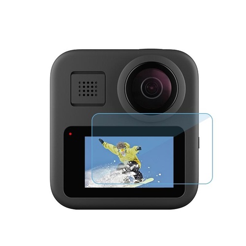 2-pack Tempered Glass Screen Protectors for Gopro Max Lcd Display - Main Image