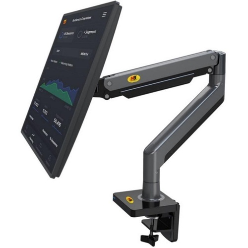 Adjustable Aluminum Monitor Holder - Rotatable 22-40 Inches - Main Image