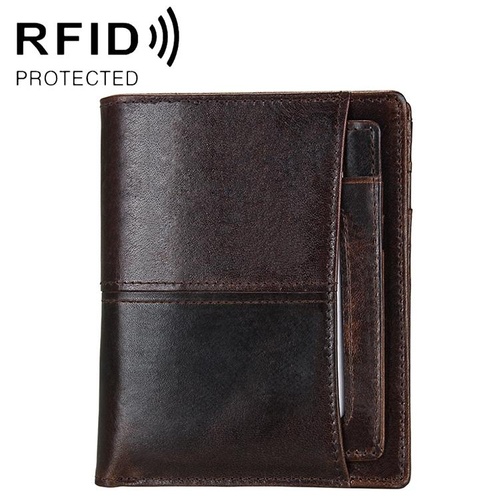 Detachable Card Holder Leather Wallet for Men - Antimagnetic Rfid - Main Image