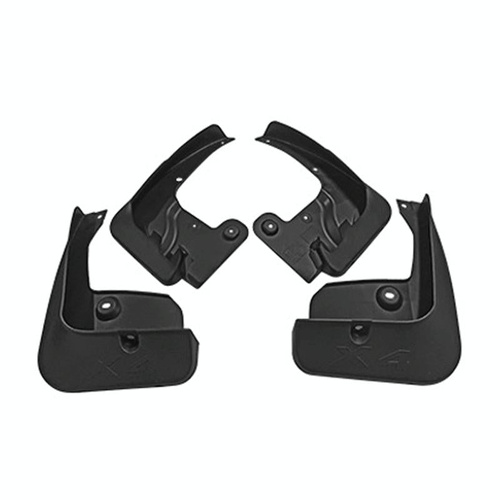 For Bmw X4 M Sports F26 2014-2018 4Pcs / Set Car Auto Soft Plastic Splash Flaps Fender Guard - Main Image
