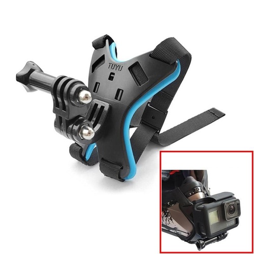 Universal Motorcycle Helmet Mount for Action Camera and Phone - Main Image