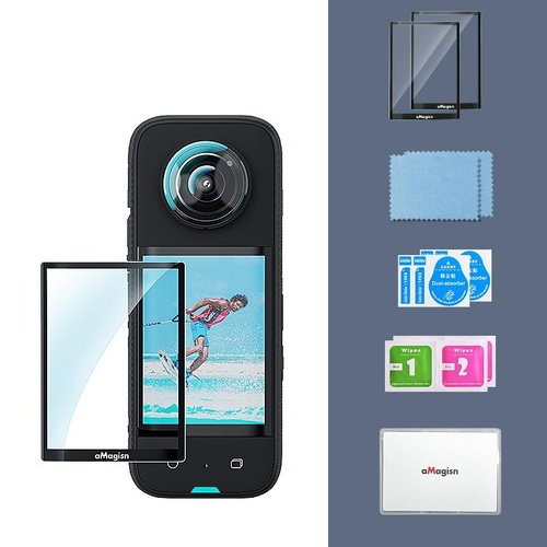 Tempered Film Protection for Insta360 X3 Sports Camera - 1 Set - 2Sets - Main Image