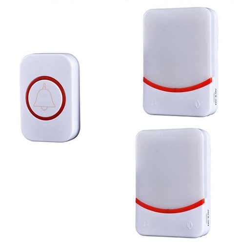 Wireless Doorbell With Remote Control And Flashing Light - Cmf1188-12 - Main Image