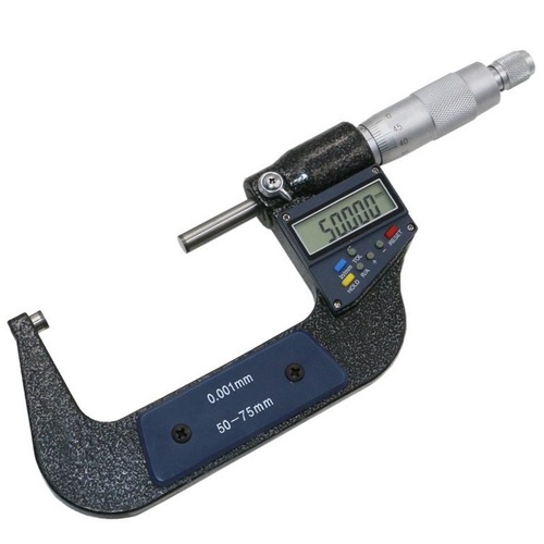Digital Micrometer - 0.001mm Resolution 50-75mm Range - Main Image