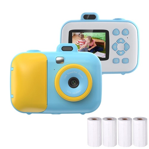 Smart Kids Thermal Camera With Printing Paper - 2.4 - Blue Focus - 503J Blue Fixed Focus - Main Image