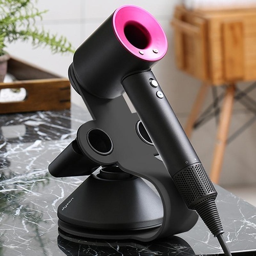 Free Standing Hair Dryer Stand Fits Dyson 002 Black - Main Image