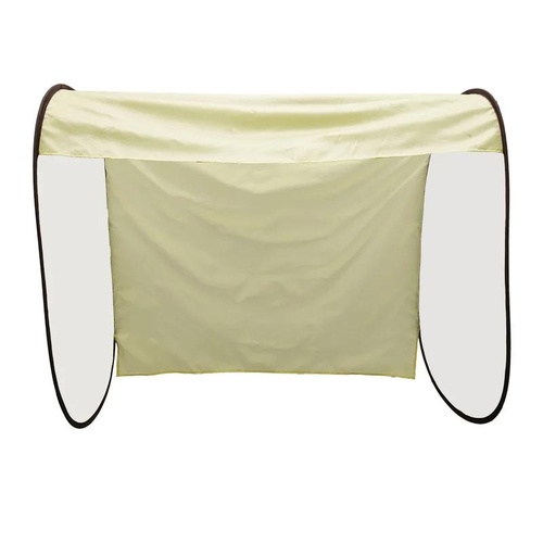Beige Outdoor Clothes Drying Cover - Dustproof Rainproof Sun Protection - Lengthen Beige - Main Image