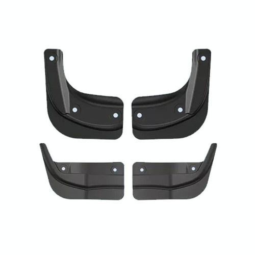4Pcs / Set Splash Guards Matte Fender No Drilling Required Upgraded Pp Material - For Tesla Model 3 - Main Image