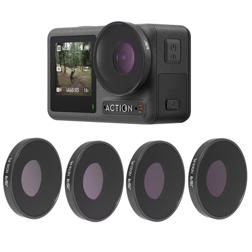 4-in-1 Lens Filter Set for Dji Action 3 - Nd8pl Nd16pl Nd32pl Nd64pl - Main Image