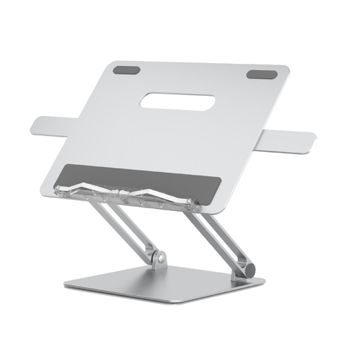 Portable Folding Laptop Stand with Adjustable Heat Dissipation - Book Clips - Main Image