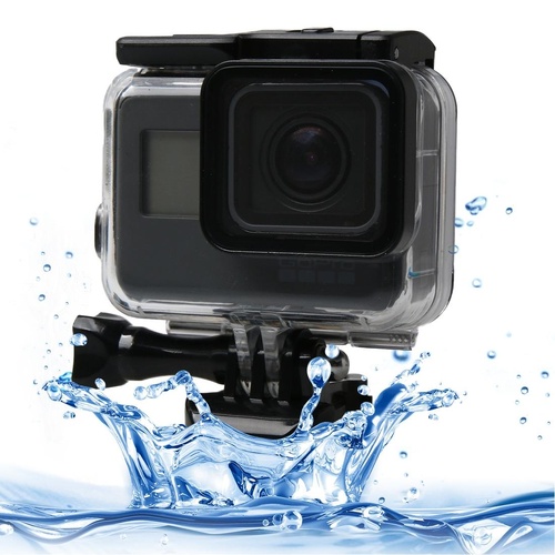 60m Waterproof Diving Case for Gopro Hero6 / 5 with Touch Screen Back Door and Filter Buckle - Main Image