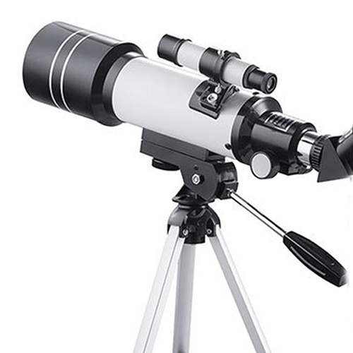 High Definition High Times Astronomical Telescope with Tripod - 16x / 66x70 - Main Image