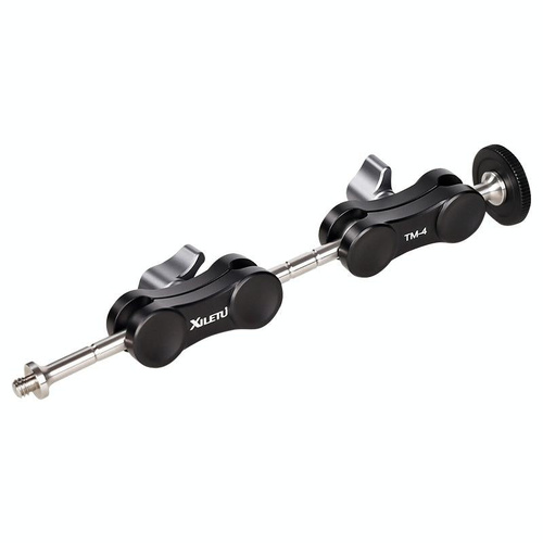 Versatile Dual Ballhead Magic Arm For Camera And Monitor Mounting - Tm-4 - Main Image