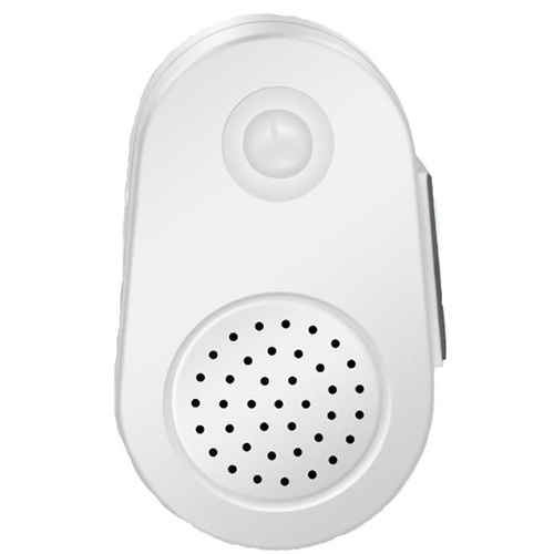 Entrance Voice Broadcaster - Small Horn Sensor For Doorbell Use - Battery Round - Main Image