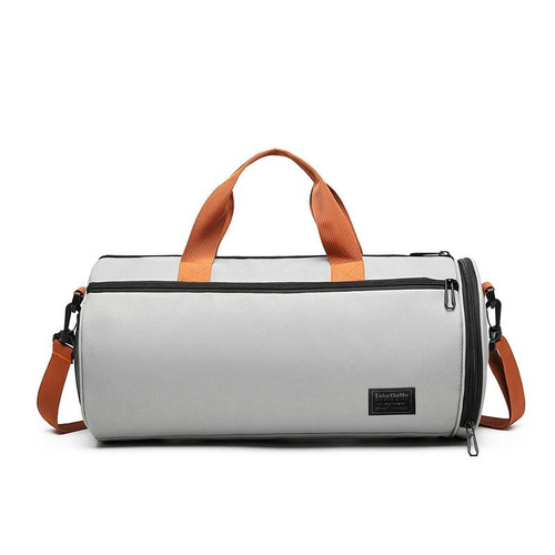 Blue Waterproof Gym Bag with Wet / Dry Separation - 9921 Gray - Main Image