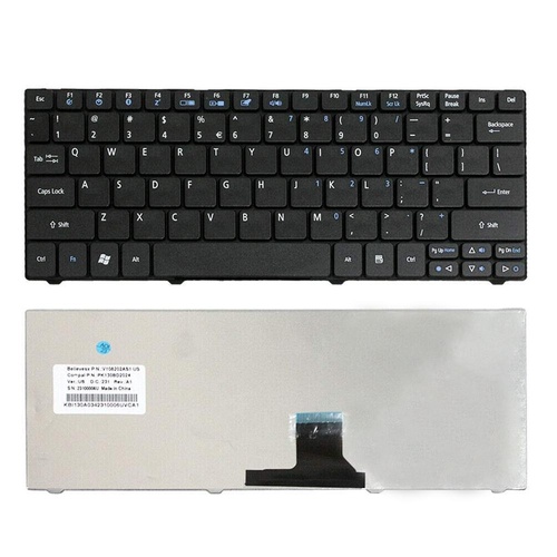 Portable Keyboard for Laptops - Compact and Durable - For Acer Aspire One 721 / Ao721 - Main Image