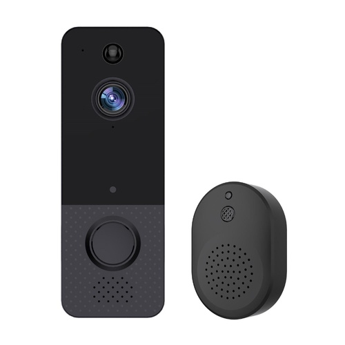 Wireless Wifi Video Doorbell With Night Vision And Ai Recognition - 720P - Without Battery - Main Image