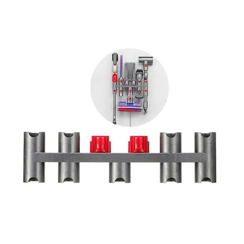 9-hole Attachment Holder for Dyson Vacuum Cleaners - Space-saving Storage Rack - Main Image