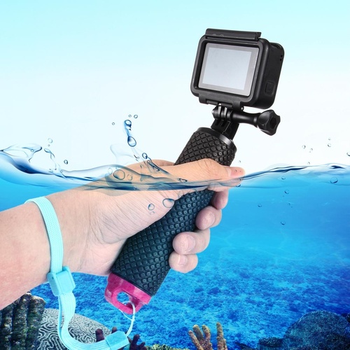 Adjustable Buoyancy Rods for Sport Cameras with Anti-lost Strap - Main Image