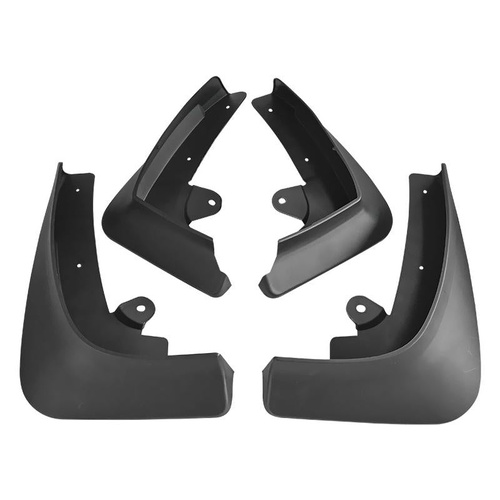 For Tesla Model X 2016-2021 4Pcs / Set Car Auto Soft Plastic Splash Flaps Fender Guard - Main Image